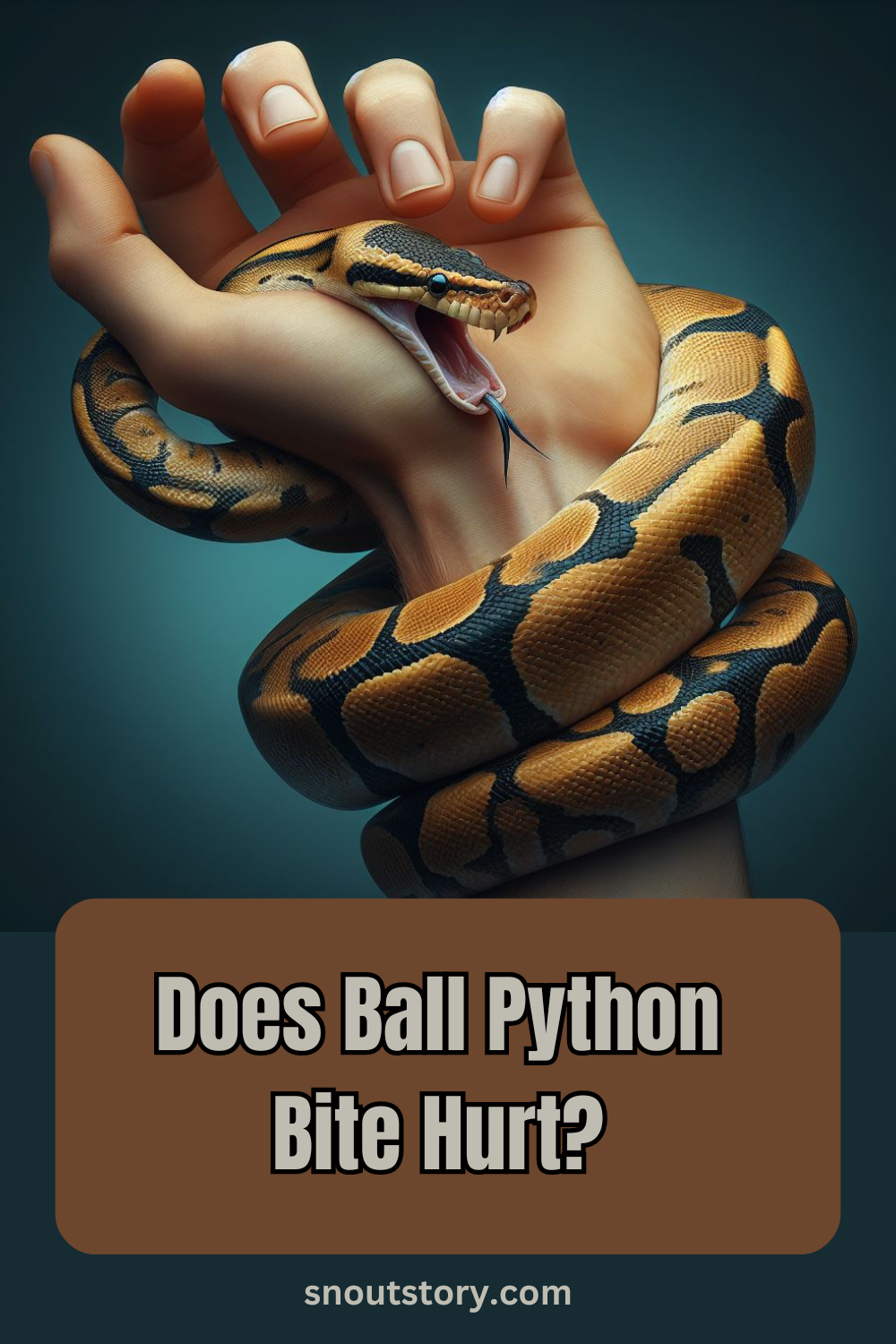 Ball Python Bite – Does it Hurt? Everything you need to know