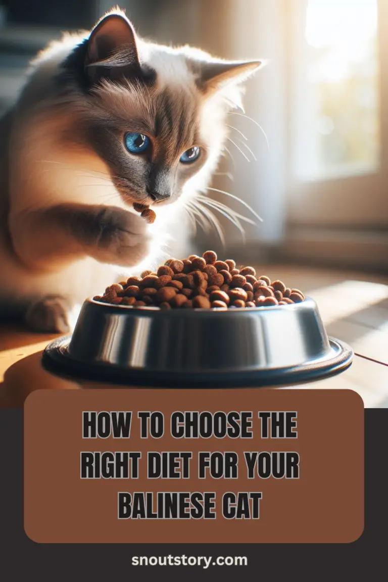 Balinese Cat Diet and Nutrition
