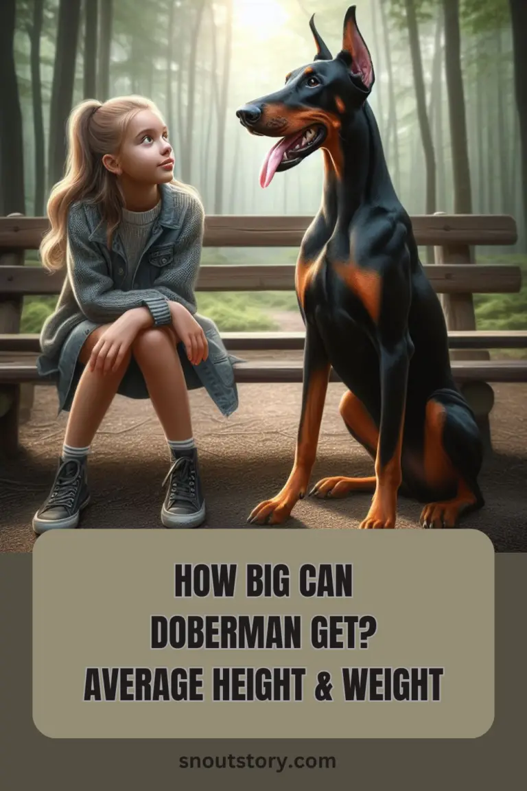 Doberman Average Height and Weight