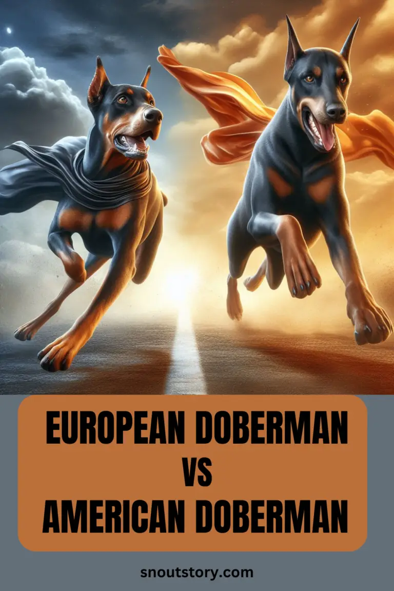 European Doberman vs American Doberman