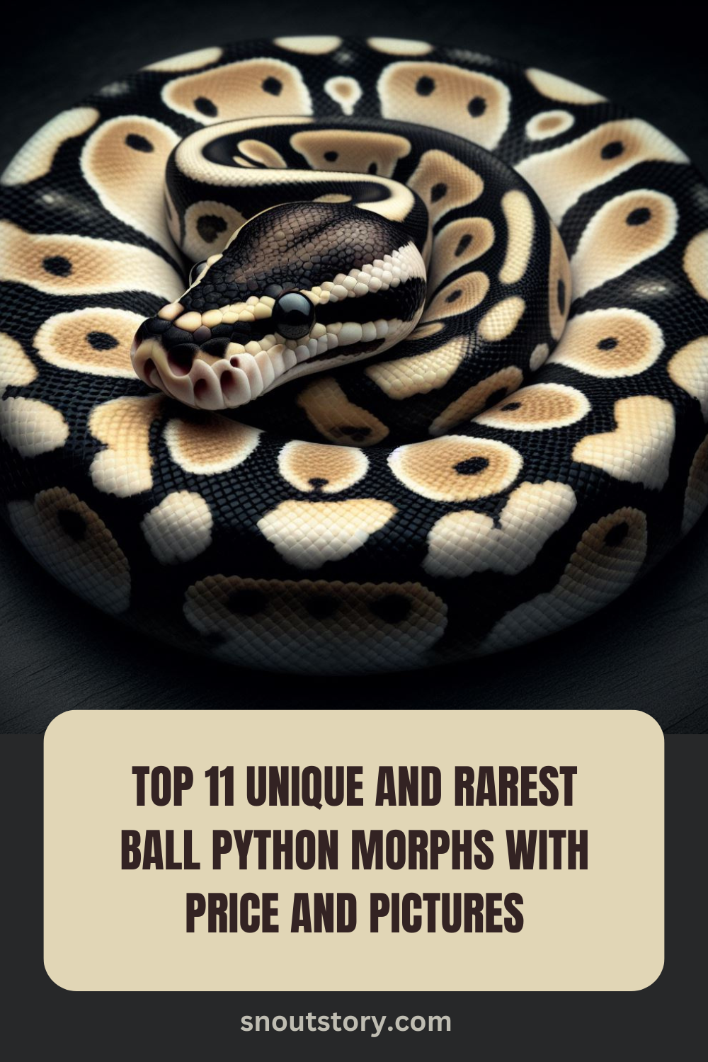 Top 11 Unique And Rare Ball Python Morphs (With Pictures  & Price)