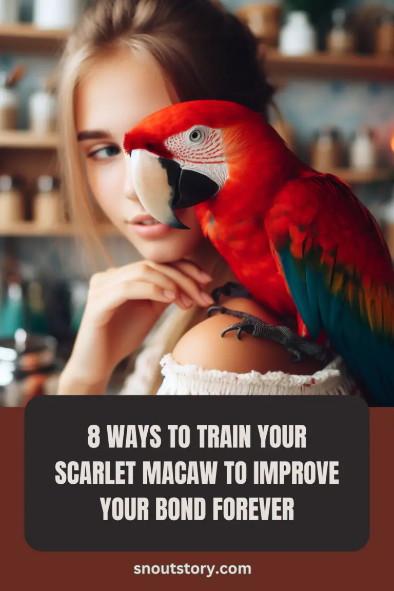 8 Unique Scarlet Macaw Training Tips