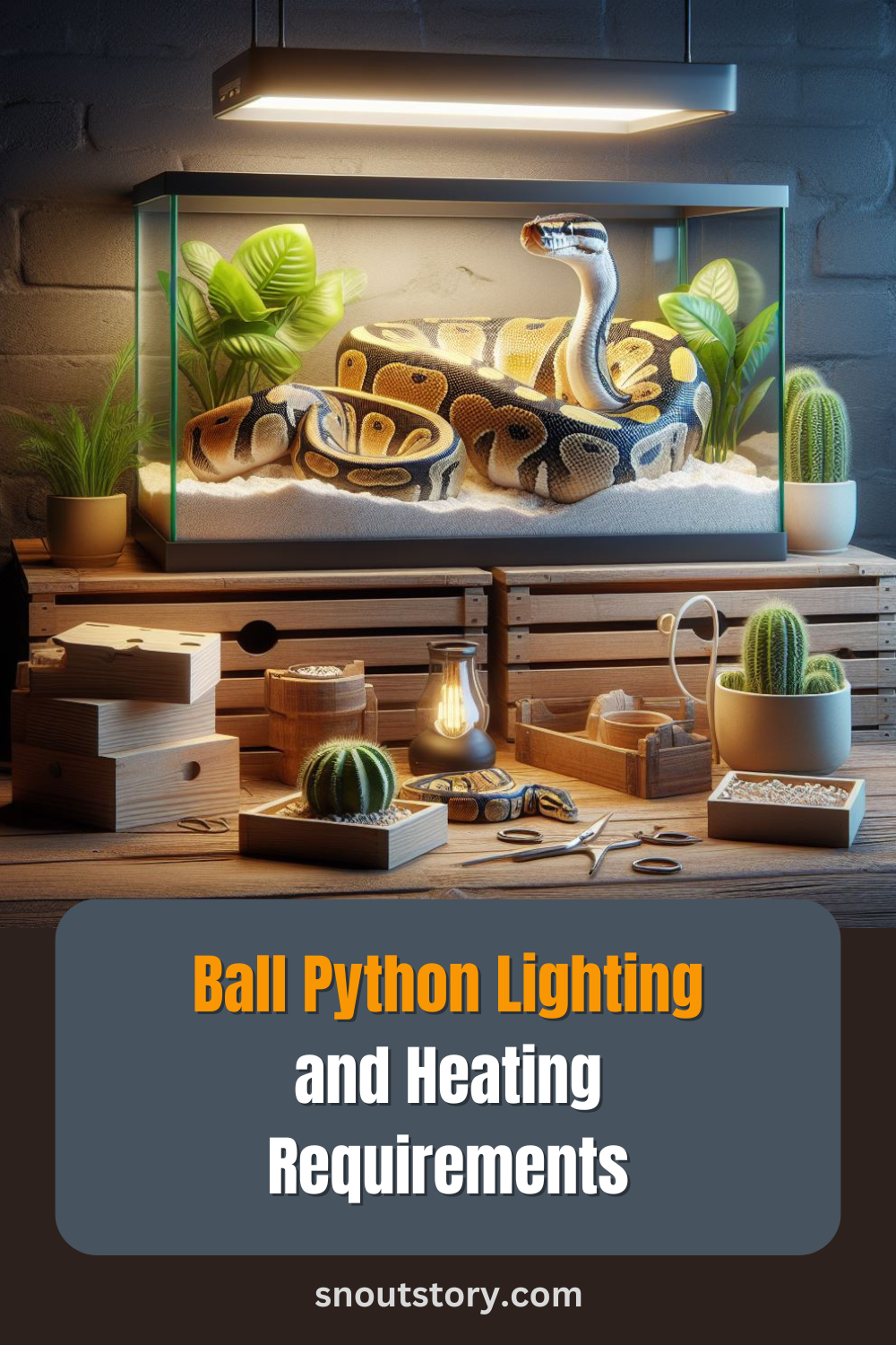 Ball Python Lighting and Heating Requirements – The Ultimate Guide