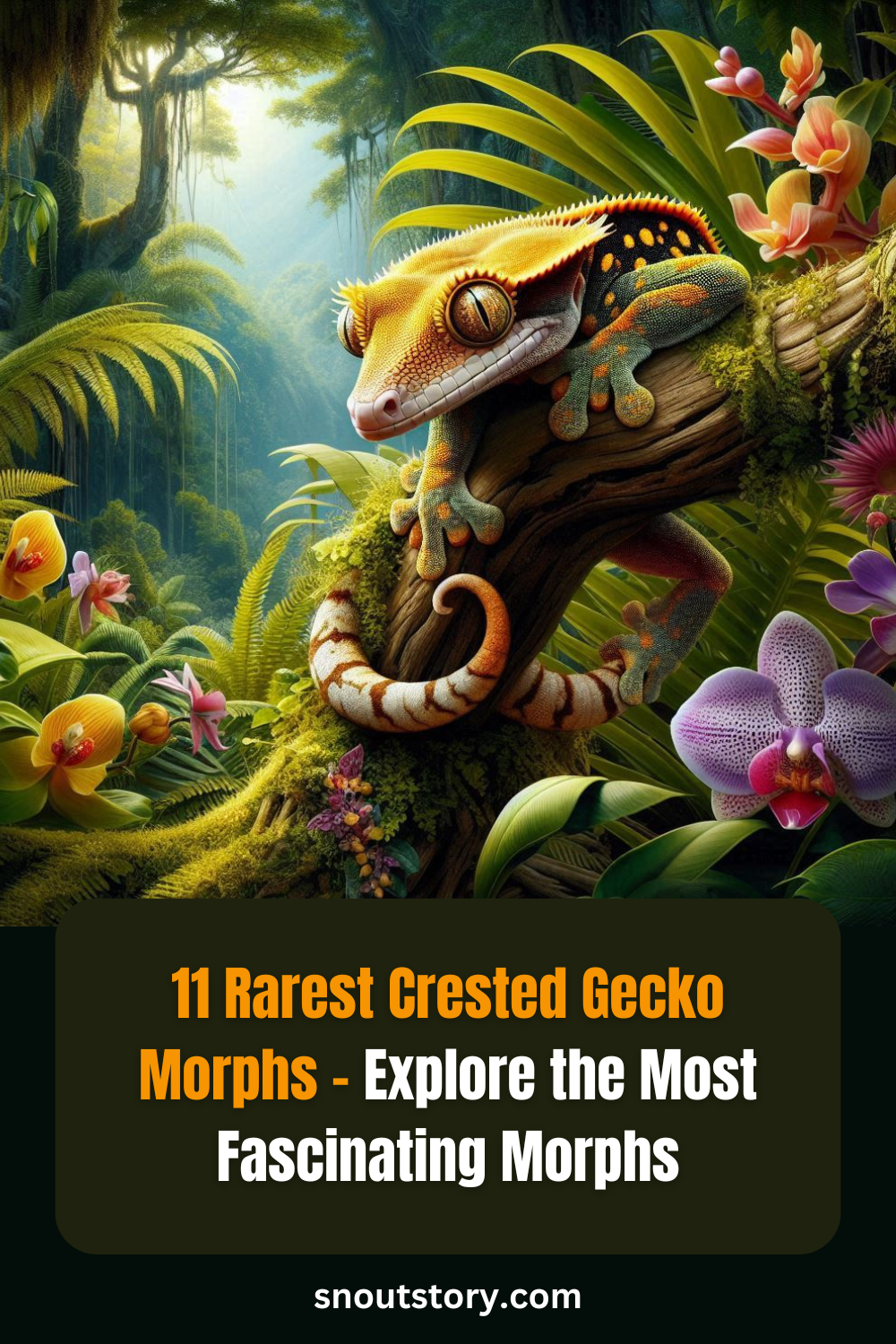 11 Rarest Crested Gecko Morphs – Explore the Most Fascinating Morphs