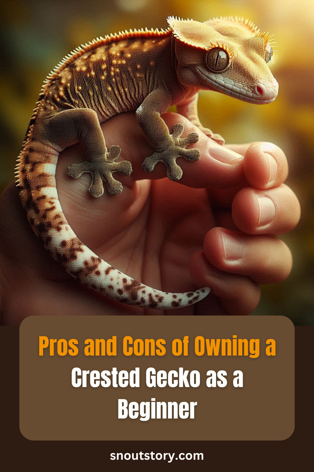 Pros and Cons of owning a Crested Gecko