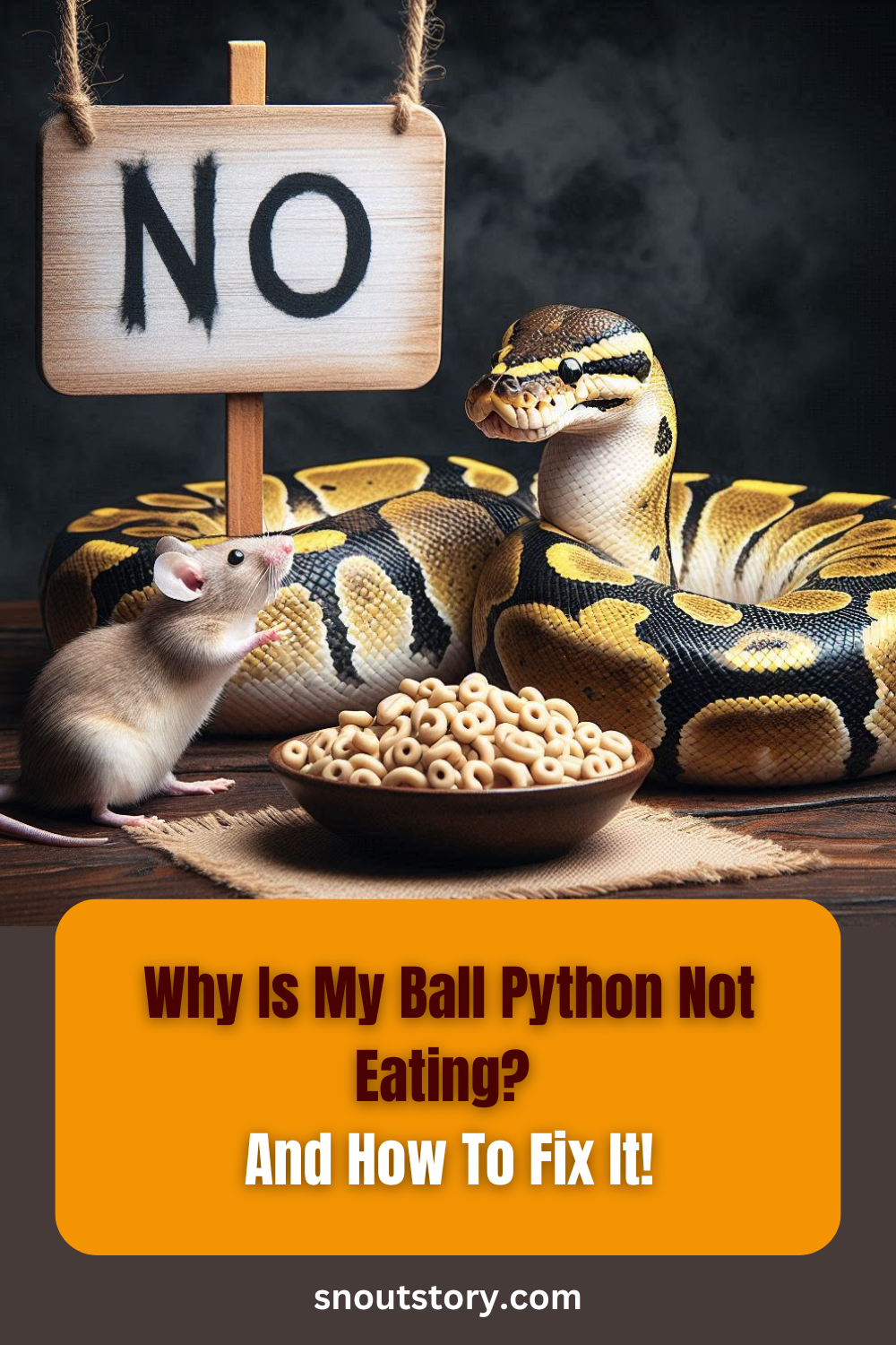 Why Is My Ball Python Not Eating? And How To Fix It!