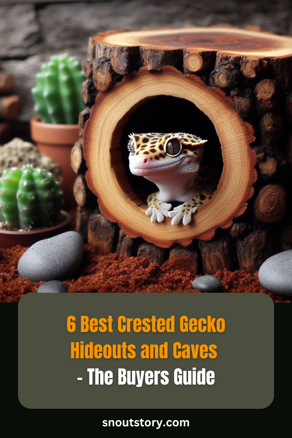 6 Best Crested Gecko Hideouts and Caves - The Buyers Guide