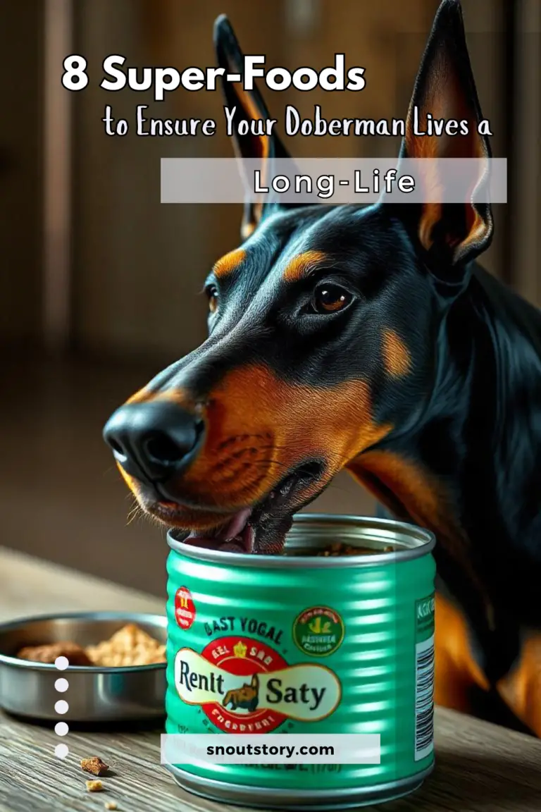 8 Super-Foods to Ensure Your Doberman Lives a Long-Life