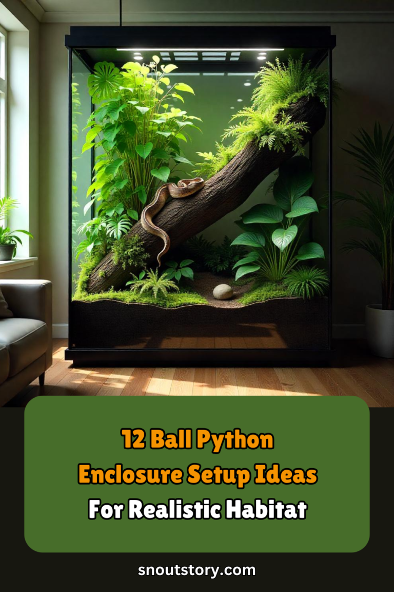 12 Ball Python Enclosure Setup Ideas For Realistic Habitat
