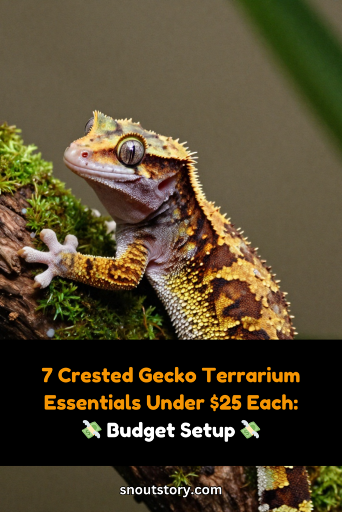 7 Crested Gecko Terrarium Essentials Under $25 Each: Budget Setup