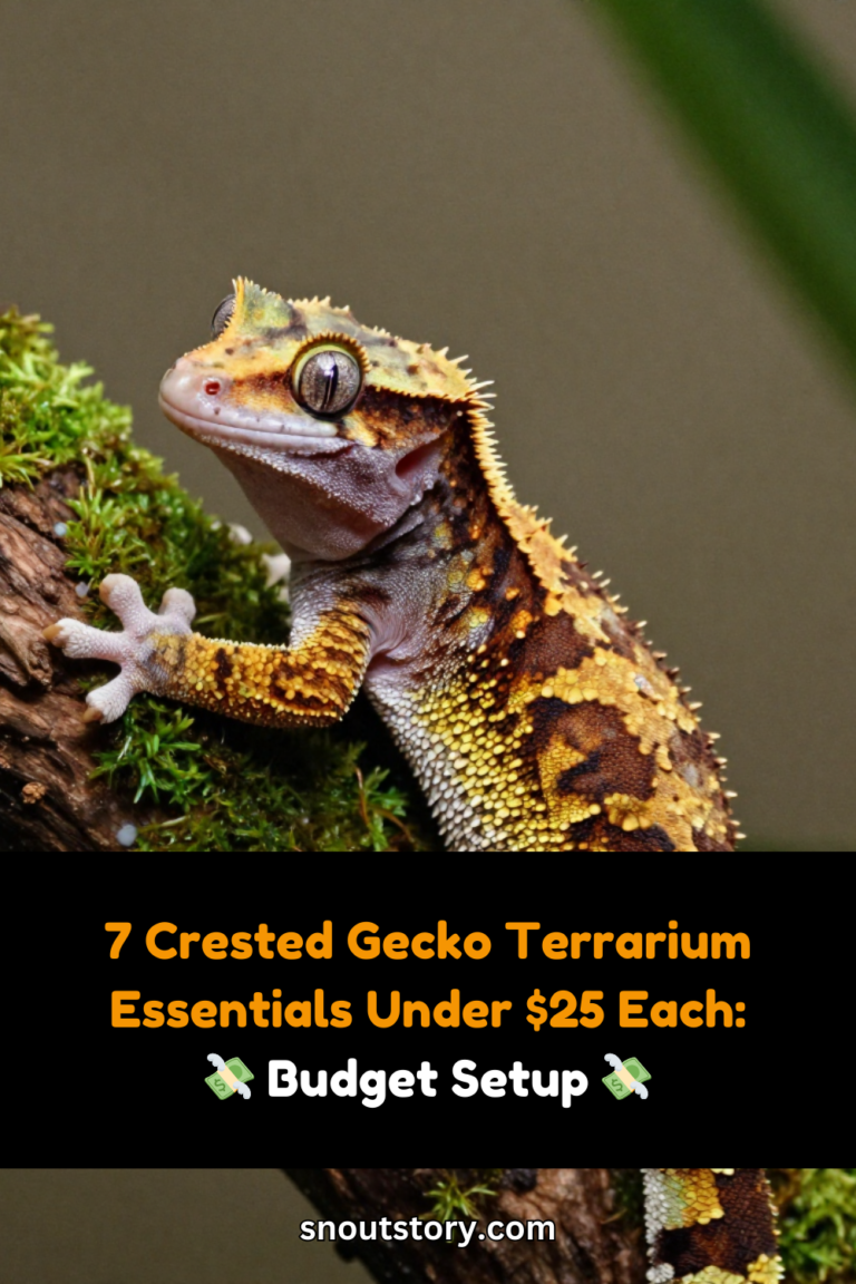 7 Crested Gecko Terrarium Essentials Under $25 Each: Budget Setup